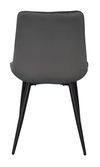купить Стул Evelin di Costacurta YTC-055B, BLU-14 (Dark grey) в Кишинёве 