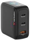 купить Зарядное устройство сетевое Verbatim VER_30239 Mini GaN Charger with Display 100W в Кишинёве 