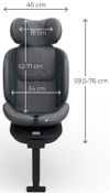 купить Автокресло KinderKraft KCI36002GRYPL00 I-360 2 Plus I-Size Grey в Кишинёве 