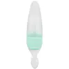 cumpără Seturi pentru hrănire bebelușilor Kikka Boo 31302020065 Biberon din silicon cu lingura Rocket Mint, 90 ml în Chișinău 