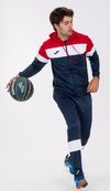 cumpără Îmbrăcăminte sport Joma Crew IV Hoodie Jacket Dark Navy-Red (S) 101537.336 în Chișinău 