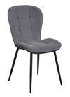 купить Стул Interdepo GIO, Dark Grey Velour в Кишинёве 