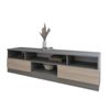 cumpără Comodă TV Smartex (16353) Т6 160cm TV Grafit+Stejar Deschis în Chișinău 