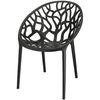 купить Стул Jumi CM-102064 Scaun terasa ALBERO din plastic, Negru в Кишинёве 