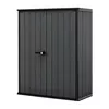 купить Садовый сарай Keter 57732 Cortina Alto 140x74x170cm, gri в Кишинёве 