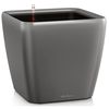 купить Цветочный горшок Lechuza Quadro Premium 50 LS All In One Charcoal в Кишинёве 