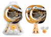cumpără Articol de tenis Donic 3218 Palete tenis masa 2+3 mingi Level 300, 1.0 mm 788634 în Chișinău 