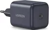 купить Зарядное устройство сетевое Ugreen 65052 GaN Charger 1xType-C 45W X524, Black в Кишинёве 