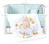 купить Детское постельное белье PernaMea Set lenjerie 8 piese Baby+ Little Bunny (PM.100262/14) в Кишинёве 
