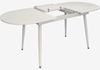 купить Стол Evelin di Costacurta DT-533R Wh, 135(175)x80x76см, Каркас/Опоры: Металл Белый (раздвижной), белый мат в Кишинёве 