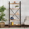 купить Офисный стеллаж Hanah Home Elysian Atlantic Pine Black в Кишинёве 