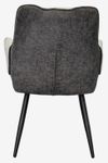 купить Комплект стол и стулья Evelin di Costacurta стол DT-402-3B + 4 стула QT-227B Light grey/Dark grey в Кишинёве 