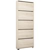 купить Полка для обуви Mobildor-Lux Leo Slim 60x16x203H cm Sonoma в Кишинёве 
