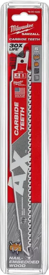cumpără Accesoriu pentru fierăstrăie Milwaukee 48005226 Lame ferastrau sabie Heavy Duty AX (TCT), 230x5mm, (P.1) în Chișinău 