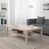 купить Журнальный столик Ikea Lack 118x78 Bleached Oak в Кишинёве 