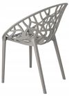 купить Стул Jumi CM-102262 Scaun terasa ALBERO din plastic, Gri в Кишинёве 