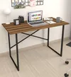 купить Офисный стол Fabulous 60x120 (Walnut/Black) в Кишинёве 