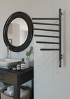 cumpără Uscător de prosoape Elna-Service Vertical-6, 780x395x75mm, negru în Chișinău 