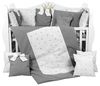 купить Детское постельное белье PernaMea Set lenjerie 8 piese Perne Gri (PM.101650/2) в Кишинёве 