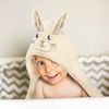 купить Аксессуар для купания BabyOno 963 Prosop de baie Terry cu urechi BUNNY EARS cream 100*100 в Кишинёве 