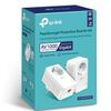Powerline Adapter TP-Link, TL-PA7017P KIT, AV1000, 1xGbit Port, Passthrough 