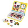 купить Настольная игра Janod J02724 Joc magnetic educativ Learn to Tell the Time в Кишинёве 