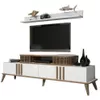 cumpără Comodă TV Trendy Eylul, Alb 168x51x39cm în Chișinău 