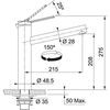 cumpără Bateria bucătărie Franke 115.0596.388 Tango Neo Extractibil Inox în Chișinău 