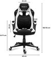 купить Офисное кресло Huzaro Force 2.5 White в Кишинёве 