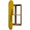 купить Офисный стеллаж Trendy Trandafir-Nuc, Galben 35x60x22cm (GTR005379) в Кишинёве 