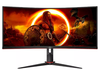 34.0" Monitor Gaming AOC CU34G2XP/BK, VA 3440 x 1440 WQHD, Black 