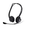 cumpără Casti cu microfon Logitech 960 Black USB PC Stereo Headset, Headset: 20–20,000 Hz, Mic: 100–16,000 Hz, 2.4m, 981-000100 (casti cu microfon/наушники с микрофоном) în Chișinău 