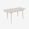 купить Комплект стол и стулья Evelin di Costacurta стол DT-531R Wh + 4 стула YTC-064Wh Bjorn-24 (Light beige) в Кишинёве 