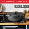 купить Кастрюля Tefal E2558904 Air 5,7l в Кишинёве 