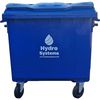 купить Урна для мусора Hydro S Tomberon cu roti si capac, 1100 L, albastru 8001203 в Кишинёве 