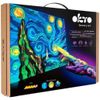 cumpără Set de creație Okto 10005 Tablou 3D cu plastilină ușoară 30x40сm, Noaptea înstelată în Chișinău 