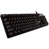 купить Клавиатура Logitech G413 Carbon Backlit Mechanical Gaming Keyboard, Backlighting RED LED, USB, gamer, 920-008309 (tastatura/клавиатура) в Кишинёве 