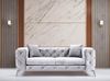 купить Диван Trendy Como Gri deschis, 90x73x197cm (2 locuri) в Кишинёве 