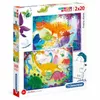 cumpără Puzzle Clementoni Puzzle 2x20 Funny Dinos (24755) în Chișinău 