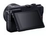DC Canon EOS M200, Black & EF-M 15-45mm f/3.5-6.3 IS STM KIT (Streaming Kit) 