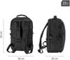 купить Рюкзак городской Milan 624607DW Shadow Black 25л в Кишинёве 