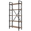 cumpără Raft de birou Hanah Home Elysian Atlantic Pine Black în Chișinău 