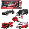 cumpără Mașină Wenyi WY1109A-5 1:32 Set vehicule de salvare cu fricțiune (lumini/sunete) în Chișinău 