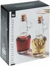 купить Контейнер для хранения пищи Excellent Houseware 17020 Набор бутылок для масла и уксуса с пробкой, 250 мл, 7x18 см в Кишинёве 