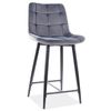 cumpără Scaun de bar Signal Chic H-2 velvet în Chișinău 