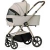 купить Детская коляска DadaPrams Carucior 2in1 Flux Almond + Adaptoare в Кишинёве 