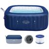 cumpără Piscină cu jacuzzi Bestway 6001H Lay-Z-Spa Hawaii MaxHold EnergySense UltraFit Smart 180x180x71cm în Chișinău 