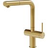 cumpără Bateria bucătărie Gessi 60572-716 Inedito Gold Brushed PVD în Chișinău 