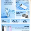 купить Аккумулятор внешний USB (Powerbank) Remax RPP-619 10KmAh PD+QC 20W+22,5W Black в Кишинёве 