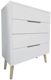купить Комод Trendy Flora-White, 78x95x45cm (GTR008145) в Кишинёве 